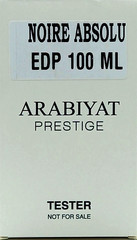 Arabiyat Prestige Noire Absolu Eau De Parfum Spray For Men 3.4 Oz / 100 ml