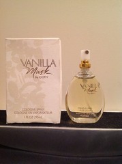 VANILLA MUSK COLOGNE SPRAY BY COTY 1OZ/29.5ML NEW IN UNSEALED BOX