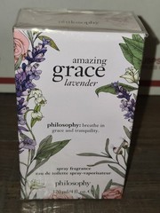 NEW SEALED Philosophy Amazing Grace Lavender Eau de Toilette EDT Spray 4oz 120ml