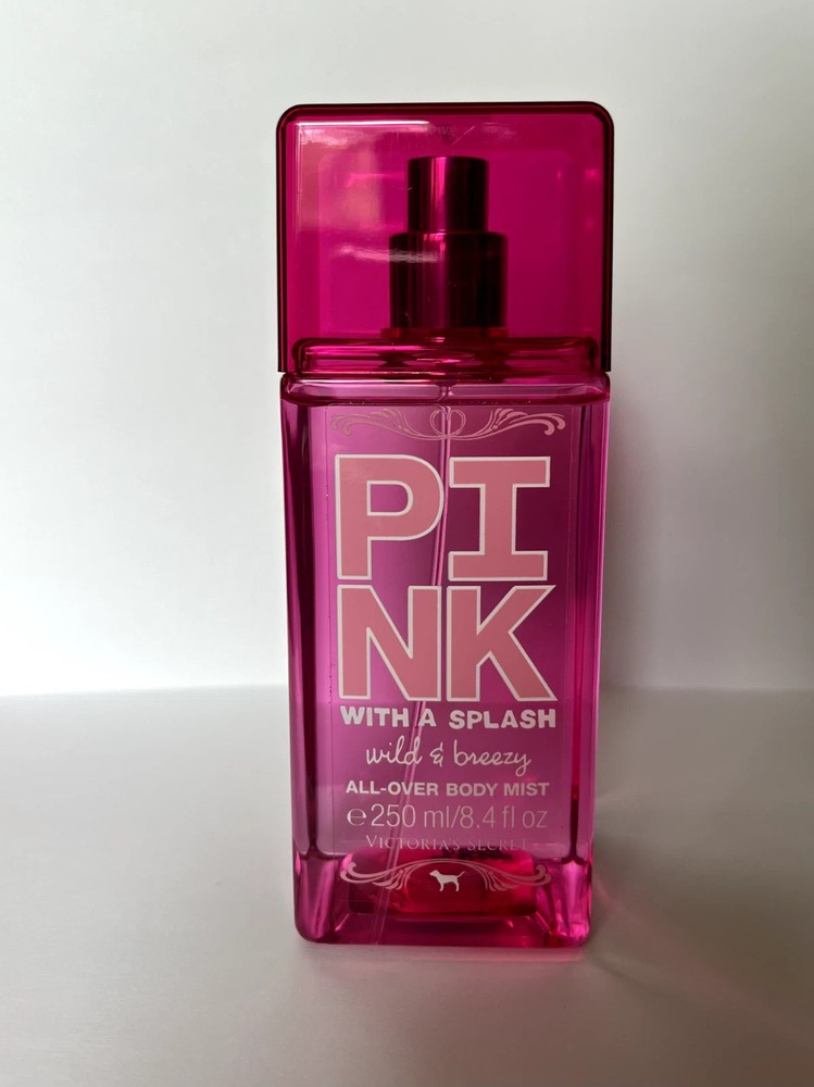 VICTORIA’S SECRET PINK WITH A SPLASH FRUITY & BRIGHT BODY MIST 8.4oz NEW