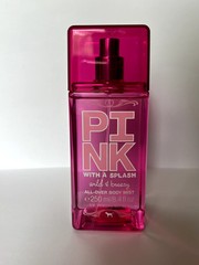 VICTORIA’S SECRET PINK WITH A SPLASH FRUITY & BRIGHT BODY MIST 8.4oz NEW