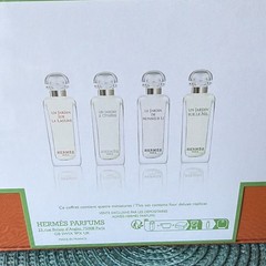 Hermès Parfums-Jardins Discovery Set EDT Spray Travel Size 4 x 0.25 fl oz