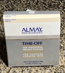 Lot of 2 Almay Time Off Age Smoothing Pressed Powder TRANSLUCENT 5088-01 NIB