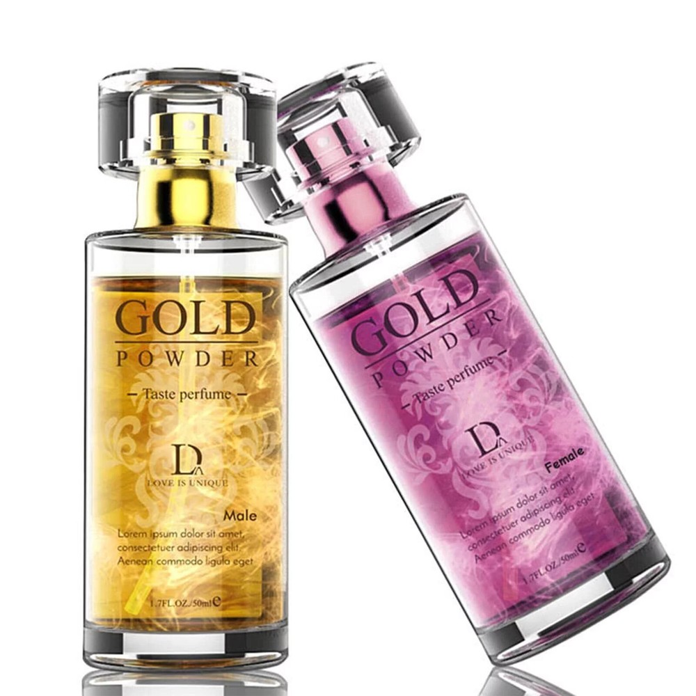 Aphrodisiac Golden Lure Her Pheromone Perfume Spray for Men to Attract Women