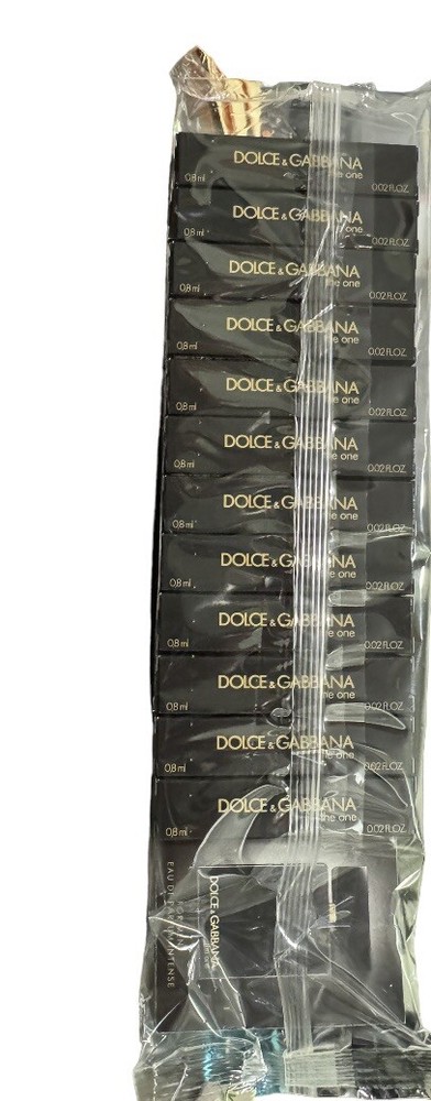 Dolce&Gabanna The one Intense Eau De Parfum 0.8ml fl oz lot of 12 vials