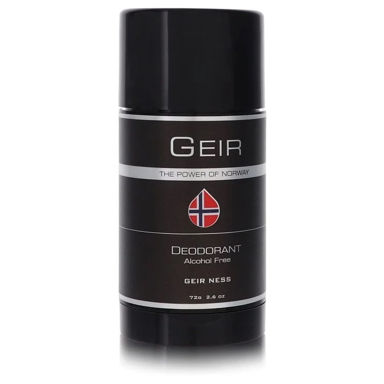 Geir by Ness Deodorant Stick 2.6oz/77ml for Men Long-Lasting Fresh Fragrance
