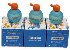 I Love Love By Moschino For Women Eau de Toilette Splash 3 x 0.16 oz /4.5 ml Min