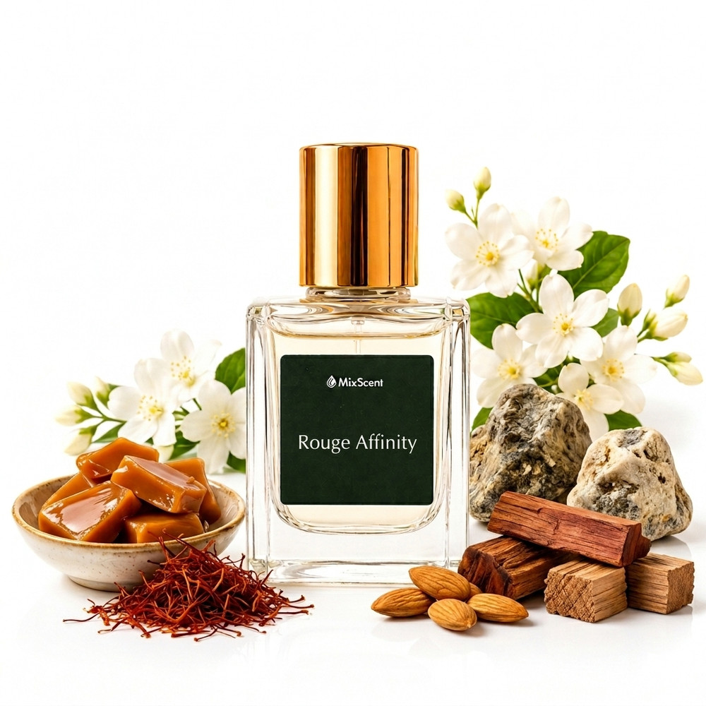 Mixscent Rouge Affinity Handcrafted Eau De Parfum Fragrance 1.7oz