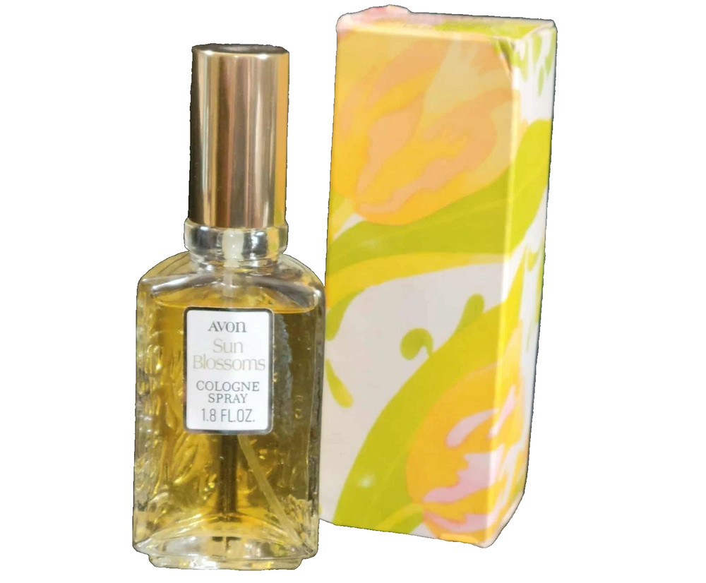 Avon SUN BLOSSOMS Cologne Spray 1.8oz ~ LOVELY VINTAGE ~ NEXT DAY FAST SHIPPING