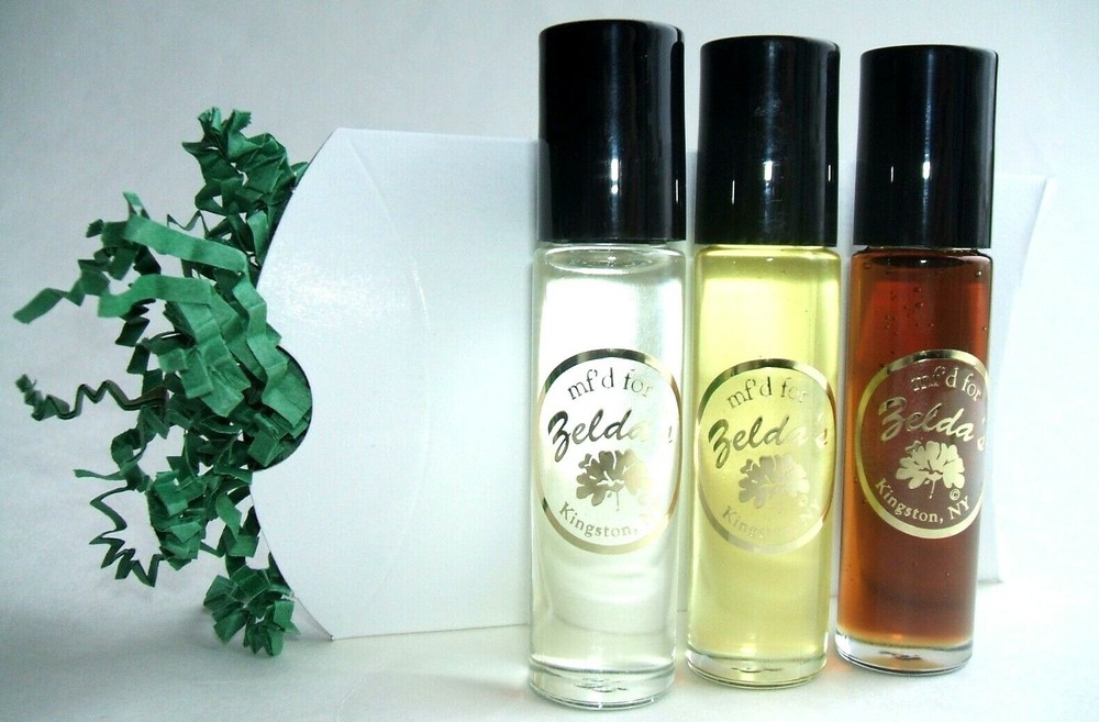 Zelda’s Pure Perfume Body Oils Egyptian Musk or MORE CHOICE 1/3oz Roll on Bottle