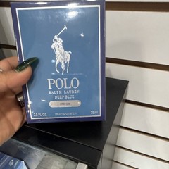 Ralph Lauren Polo Deep Blue Parfum Spray, Regular Size 2.5 fl oz