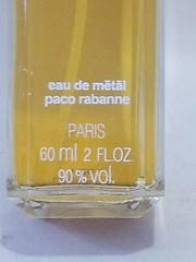 Eau De Metal • Paco Rabanne • 2 FL OZ / 60 ml . VINTAGE