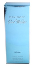 Davidoff Cool Water Eau De Toilette Spray 6.8 Oz For Women | Fresh Aquatic Scent