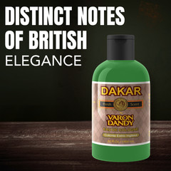 Varon Dandy Dakar Eau de Cologne 16.9 fl oz –Classic British Style (2-Pack)