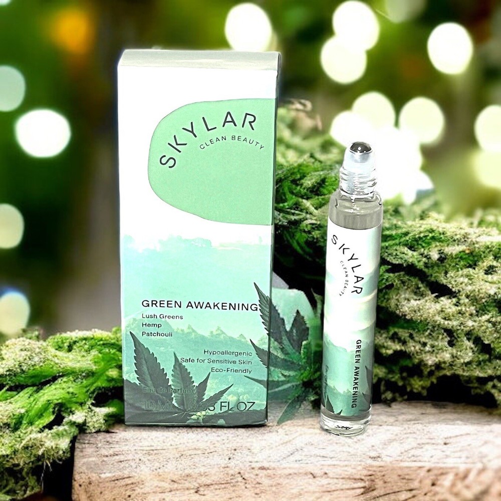 SKYLAR Clean Beauty Green Awakening Limited Edition Fragrance .33 oz New In Box