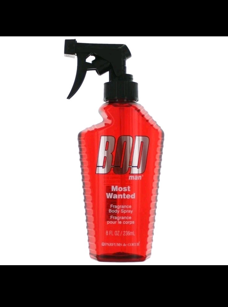 🔥 BOD Man Most Wanted Body Spray 8 oz – Men’s Fragrance – NEW & AUTHENTIC