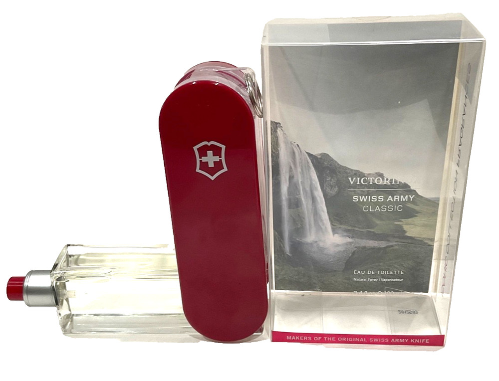 ICON Swiss Army Classic By Victorinox Men Cologne 3.4 oz EDT spray Hard to find