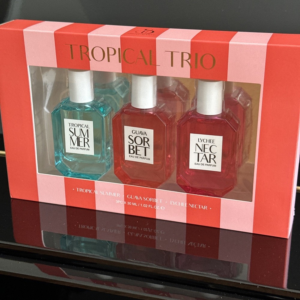 Perfume: Tropical Trio Summer Perfume Eau de Parfum 3pcs X 30 ML/1.02 FL Oz
