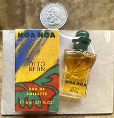 Noa Noa Otto Kern Eau De Toilette 0.17 Fl. Oz. 5 Ml. Dab-on Splash Mini Bottle