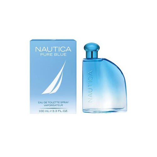 Nautica Pure Blue Eau De Toilette Spray 3.3 Oz For Men | Fresh Everyday Wear