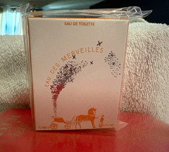 HERMÈS Eau Des Merveilles Eau de Toilette Spray Travel Size 0.25 fl oz