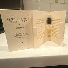 Vacation by Vacation EDT Spray Sample Size 0.05 fl oz (1.5ml) TWO SAMPLES!