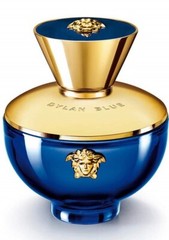 VERSACE POUR FEMME DYLAN BLUE EDP 3.4 OZ FOR WOMEN WITH CAP (NEW IN WHITE BOX)