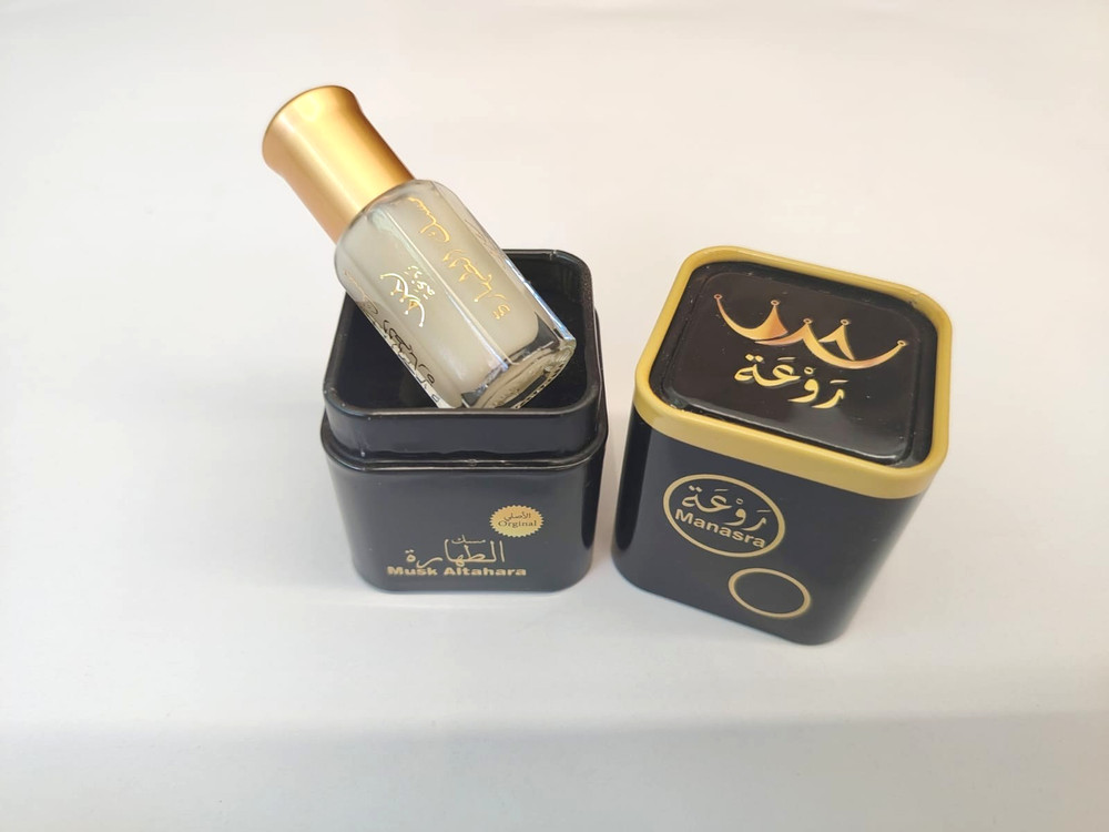 Musk Altahara Rawaa White Pure Thick Perfume Oil Fragrance Clean مسك الطهارة