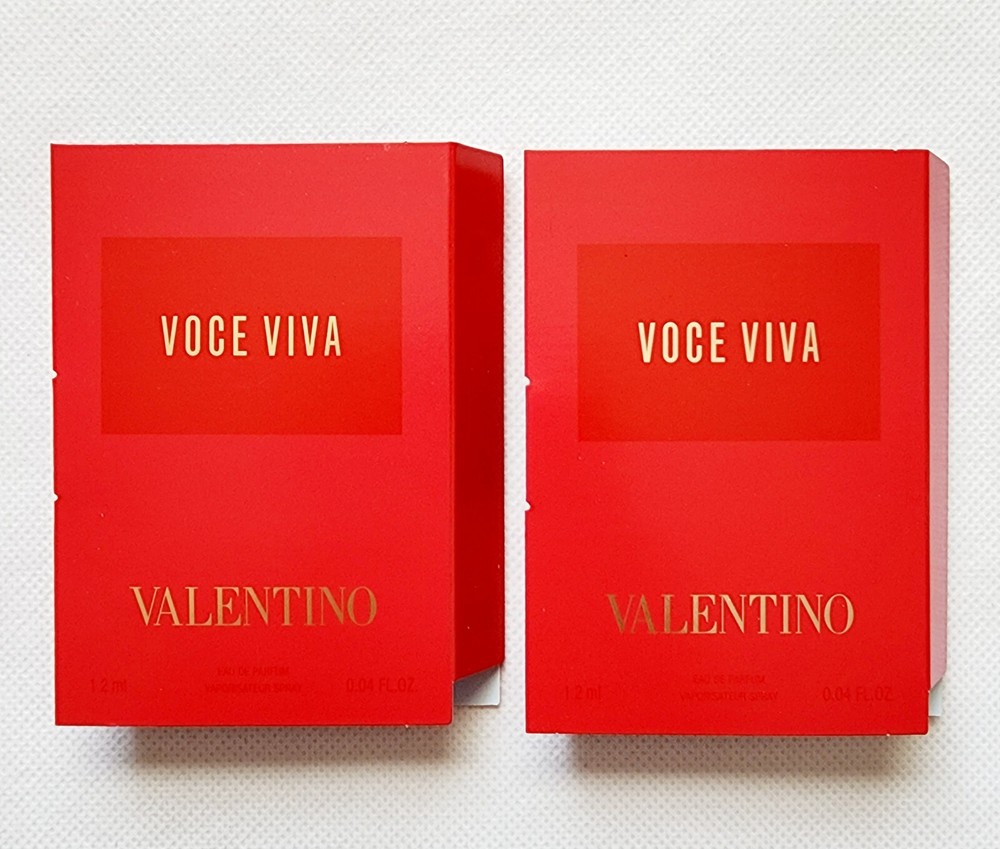 Valentino VOCE VIVA Eau De Parfum 0.04floz Sample Travel Size, New! C1+