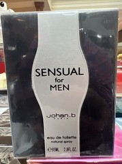 Sensual By Johan B Men EDT Spray 2.8 oz / 85 ml Sealed.