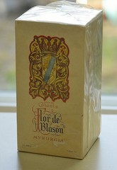 Vtg FLOR DE BLASON by MYRURGIA splash COLOGNE 250 ml~8.5 oz Discontinued HUGE