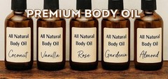 Natural Scented Body oil -Pick your Scents 2oz