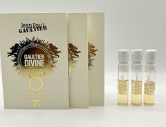 3 x Jean Paul Gaultier Gaultier Divine Eau De Parfum Spray Vial 1.5ml /0.05oz ea