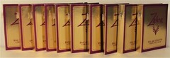 Fashion Fair Zahra 10 Carded Perfume Vials NEW