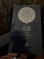 Asad The Lion Blue Eau De Parfum 100ml 3.4oz by Alafiya – New Sealed
