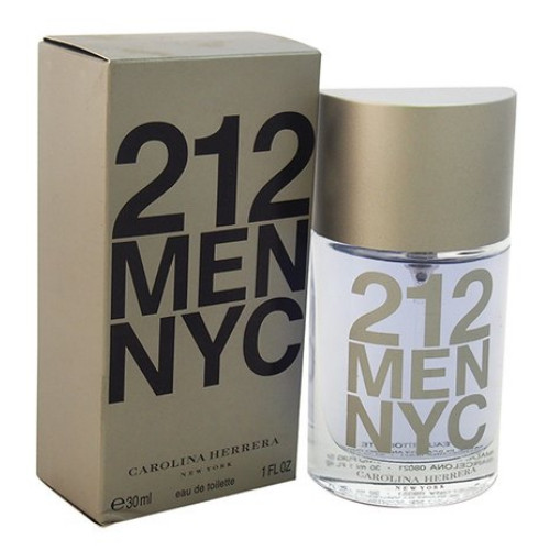 212 MEN NYC by Carolina Herrera 1 oz EDT Cologne for Men New In Box