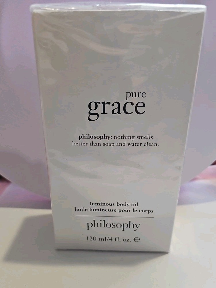 Philosophy Pure Grace Luminous Body Oil 4 fl oz New Sealed