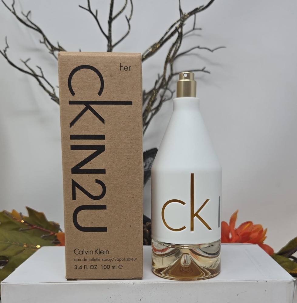 CK IN2U for Her 3.4oz Eau de Toilette Oriental Floral Tester for Women
