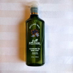 Bath&BodyWorks FALL FESTIVAL Cleansing Gel Hand Soap 8 fl.oz. Free Shipping