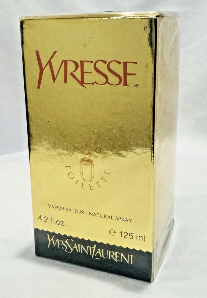 YSL Yvresse EDT Spray 4.2 oz / 125 ml Large Size Sealed Vintage Rare Authentic