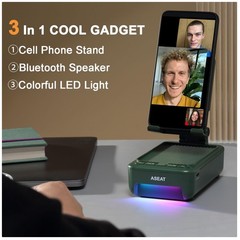Bluetooth Speaker Stand – Color Changing Atmosphere Light