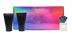 Moschino Toy 2 Pearl 3-pc Set: 0.17 oz EDP MINI SPL + Shower Gel + Body Lotion