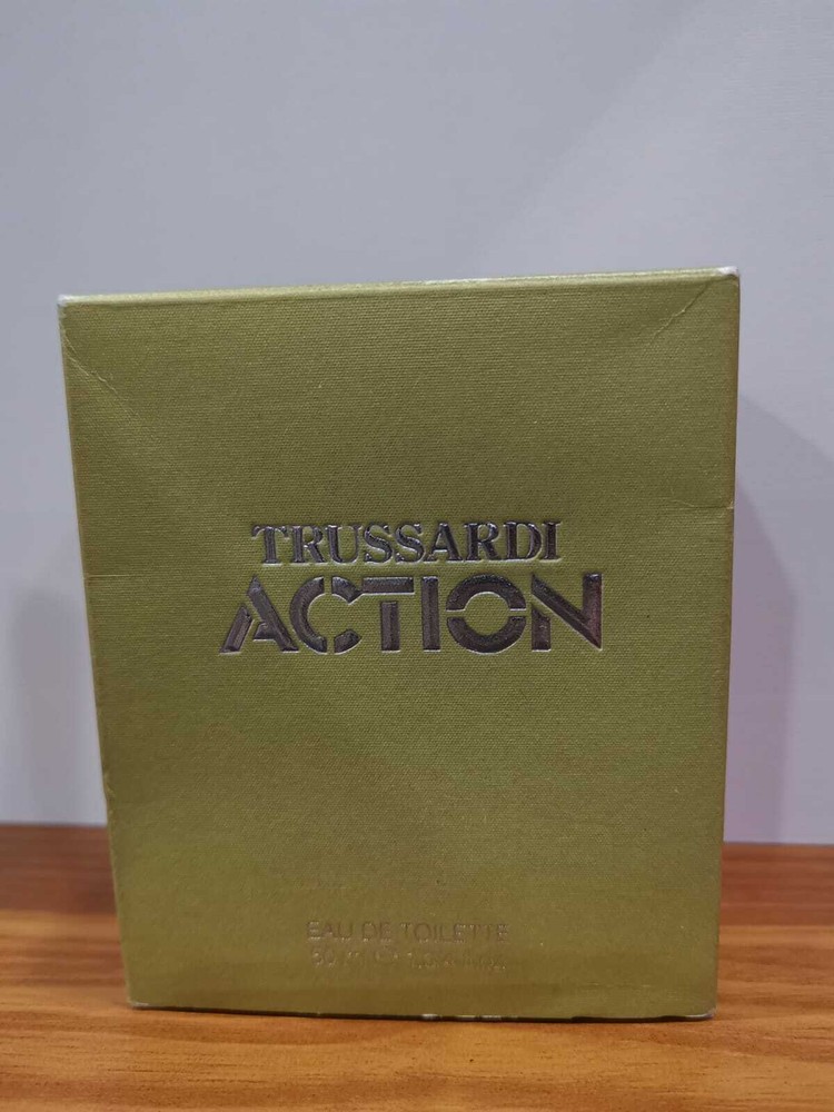 Trussardi ACTION edt 50ml splash ROSA VINTAGE fuori produzione RARO