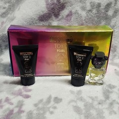 Moschino Toy 2 Pearl EDP Spray 0.17 fl oz Gift Set + 25ml Lotion/Gel