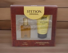 Stetson Original Men’s 2 Piece Set Cologne & Face & Beard Wash GIFT BOX