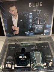Blue de Paris Eau de Parfum Vaporisateur Spray After Shave for Men 5.1 fl oz Set
