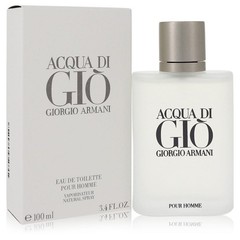 Acqua Di Gio Giorgio Armani Eau De Toilette Spray 3.4 oz For Men Brand New
