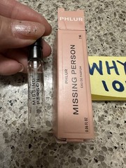 Phlur MISSING PERSON Eau de Parfum Spray .06oz/2mL TRAVEL SZ SPRAY BOXED NEW