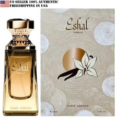 Eshal Vanilla by Paris Corner Box for Women 3.4 Oz Eau De Parfum Spray