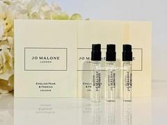 3 Jo Malone London English Pear & Freesia Cologne Sample Vial NEW & FRESH